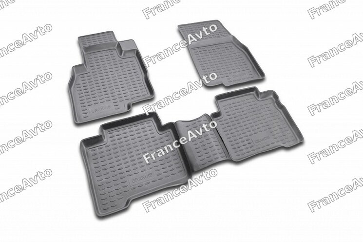 Коврики в салон полиуретан Citroen c4 (4 шт. комплект) (арт. CARCRN00011)